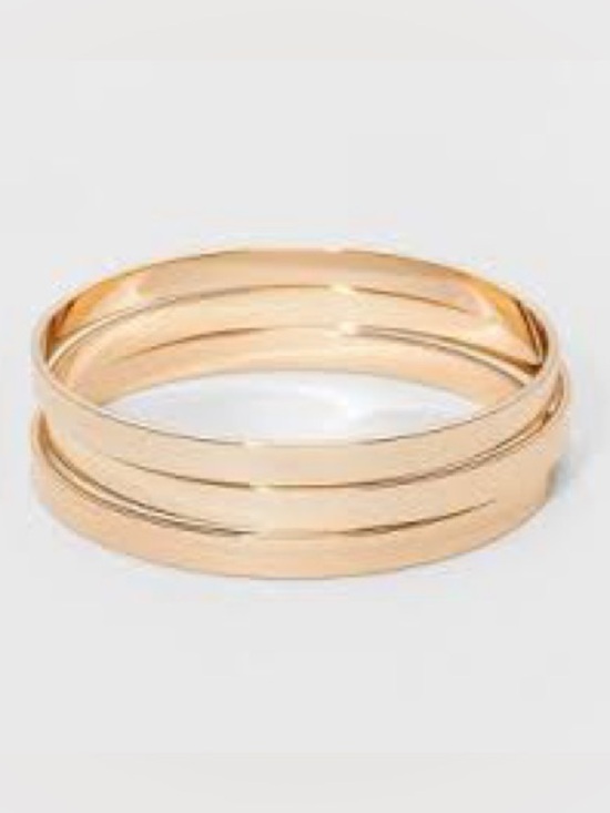 a new day Jewelry - a new day Gold-Tone Interlocking Stackable Bangle Set NWTS